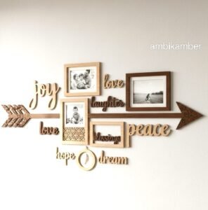 The Big Arrow wall gallery