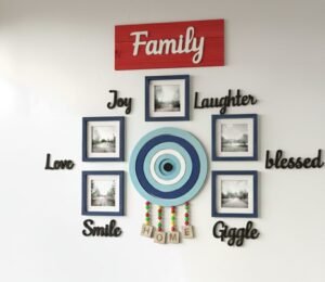 Evil Eye wall gallery