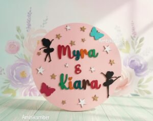 Ballerina kids plate