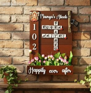 Lamp & Planter Nameplate