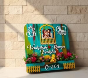 Rainbow Planter Plate