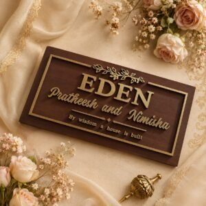Cute mini Nameplate