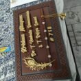 Metal Nameplate with Flute